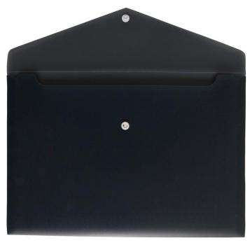 10 farbige Briefumschläge / Versandtaschen DIN C4 / Farbe: transluzent schwarz