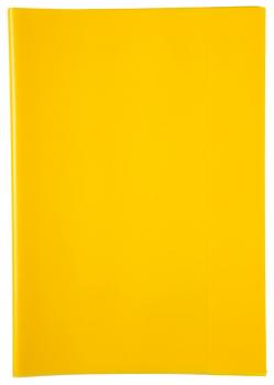 10 Heftumschläge / Hefthüllen DIN A4 / Farbe: transparent gelb