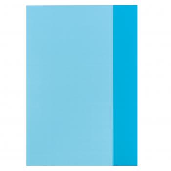 10 Herlitz Heftumschläge / Hefthüllen DIN A4 / Farbe: transparent blau