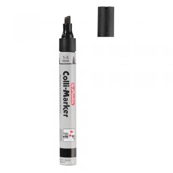 10 Herlitz Permanentmarker "Colli Marker" / 1-5mm / keil / Farbe: schwarz