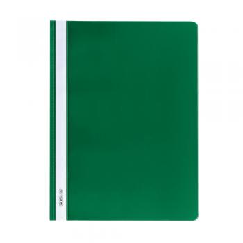 10 Herlitz Schnellhefter / DIN A4 / PP / extra stabil / Farbe: grün