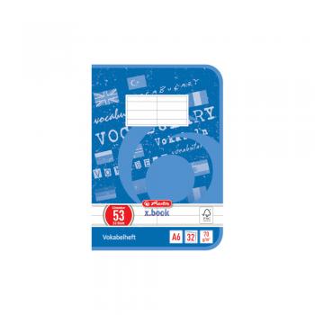 10 Herlitz Vokabelhefte / A6 / 32 Blatt / Lineatur 53