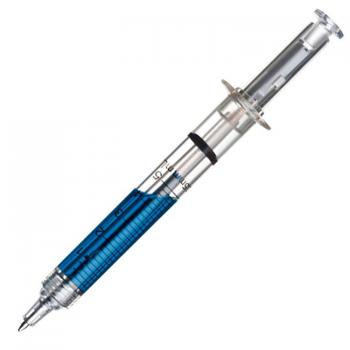 10 Kugelschreiber "Injection" / Farbe: blau