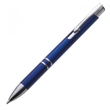 10 Kugelschreiber aus Kunststoff / Farbe: blau