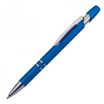 10 Kugelschreiber aus Kunststoff / Farbe: blau
