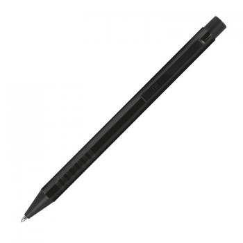 10 Kugelschreiber aus Metall mit Gravur / Farbe: schwarz