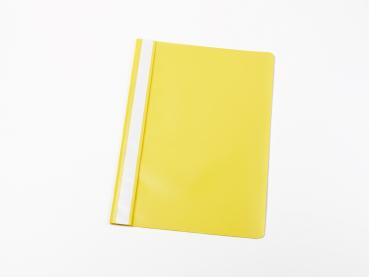 10 PVC Schnellhefter DIN A4 / Farbe: gelb