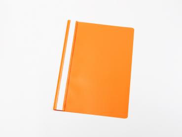 10 Schnellhefter DIN A4 / PP / Farbe: orange