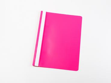 10 Schnellhefter DIN A4 / PP / Farbe: pink