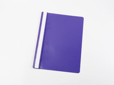 10 Schnellhefter DIN A4 / PP / Farbe: violett