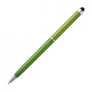 10 Touchpen Kugelschreiber / Farbe: apfelgrün