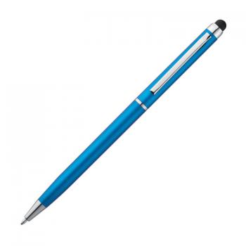 10 Touchpen Kugelschreiber / Farbe: hellblau