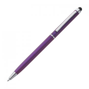 10 Touchpen Kugelschreiber / Farbe: lila