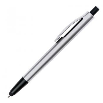 10 Touchpen Kugelschreiber / Farbe: silber