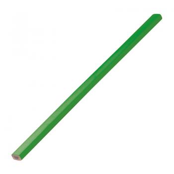 10 Zimmermannsbleistifte / Länge: 25cm / Farbe: lackiert grün