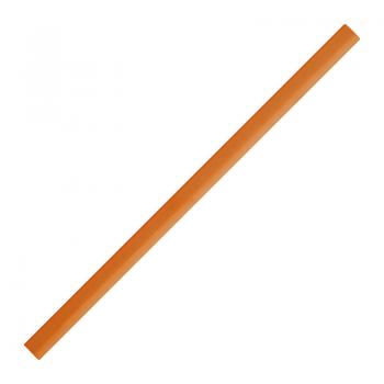 10 Zimmermannsbleistifte mit Namensgravur - Länge: 25cm - Farbe: lackiert orange