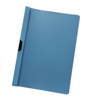 100 Cliphefter DIN A4 / Klemmhefter / Bewerbungsmappe / Farbe: hellblau