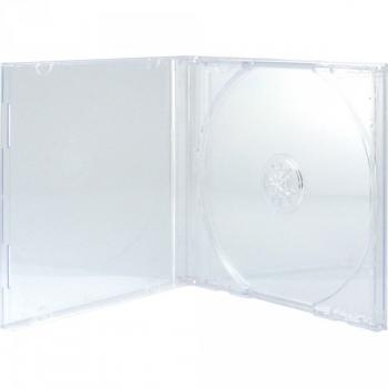 100 DVD CD Hüllen Jewelcase transparent