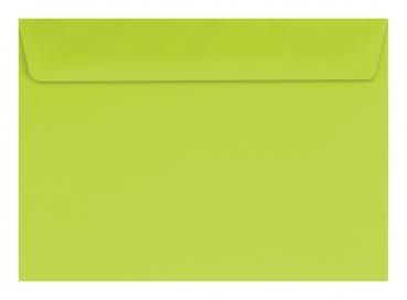 100 farbige Briefumschläge / Din C6 / Farbe: hellgrün