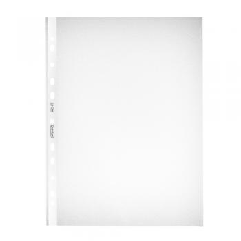 100 Herlitz Prospekthüllen "Eco." / DIN A4 / genarbt