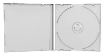 100 MediaRange DVD CD Hüllen Jewelcases transparent glasklar