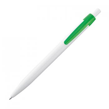 100x Kugelschreiber / Clipfarbe: je 20x grün, orange, gelb, rot und blau