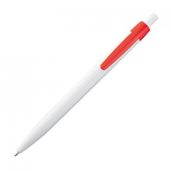 100x Kugelschreiber mit Gravur / Clipfarbe: je 20x grün, orange, gelb, rot, blau