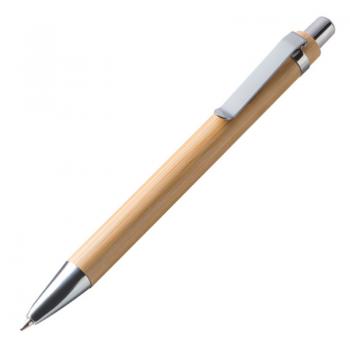 10x Bambus Kugelschreiber