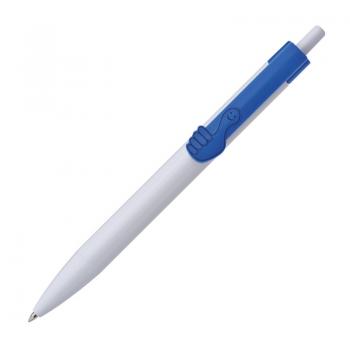 10x Druckkugelschreiber mit Gravur / "Hände" / Clipfarbe: blau
