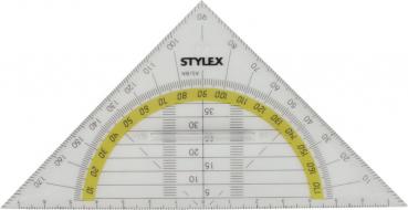 10x Geo-Dreieck / Geometriedreieck / 16cm / mit Griff