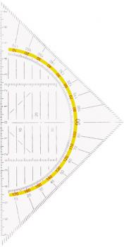 10x Geo-Dreieck Geometriedreieck biegsam