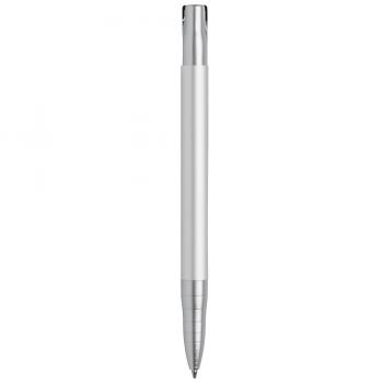 10x Kugelschreiber mit Gravur / aus Metall / Farbe: silber