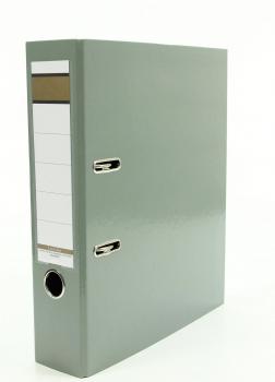 10x Livepac Caribic Glanz-Ordner / DIN A4 / 75mm breit / Farbe: grau