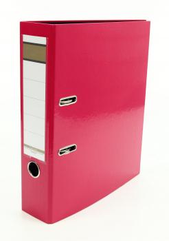 10x Livepac Caribic Glanz-Ordner / DIN A4 / 75mm breit / Farbe: pink