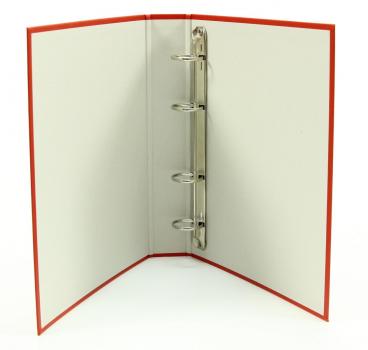 10x Ringbuch / DIN A5 / 4-Ring Ordner / Farbe: rot