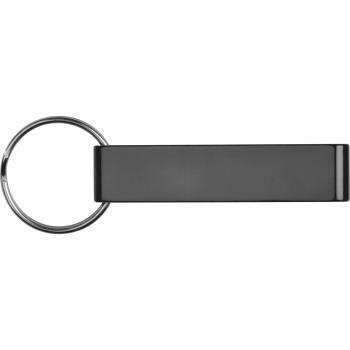 10x Schlüsselanhänger / mit Flaschenöffner / Farbe: schwarz
