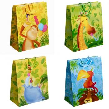 12 Geschenktaschen / Geschenkbeutel  / Geschenktüten / Maße: 146x114x64mm