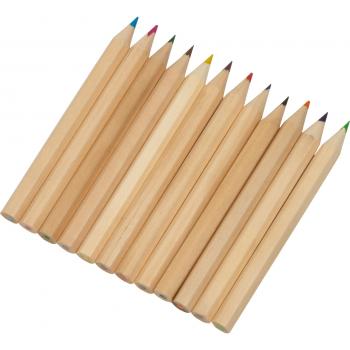 12 Mini Buntstifte/ 12 Farben