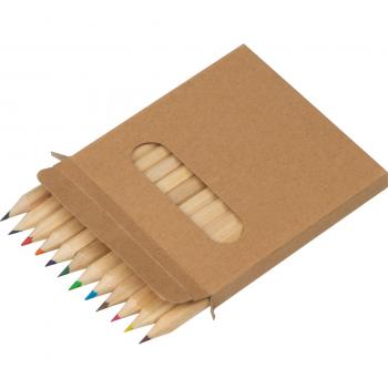12 Mini Buntstifte/ 12 Farben