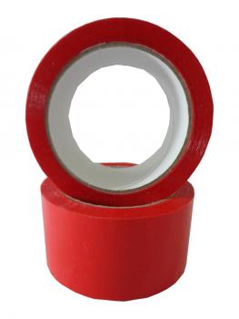 12 Rollen Klebeband Paketband Klebefilm Packband 66m X 50mm leise abrollend rot