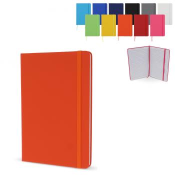 12x Notizbuch / DIN A5 / 192 S. / liniert / PU Hardcover / 12 Farben