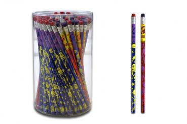 144 Bleistifte / 2 verschiedene Farben / in Runddose