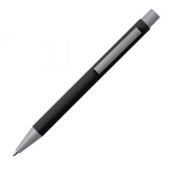 14x Metall-Kugelschreiber mit Gravur / mit rubber finish Oberfläche / 14 Farben