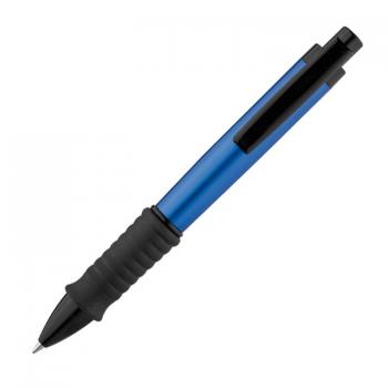 15 Kugelschreiber mit Gravur aus Aluminium / Farbe: je 5x metallic grau,blau,rot