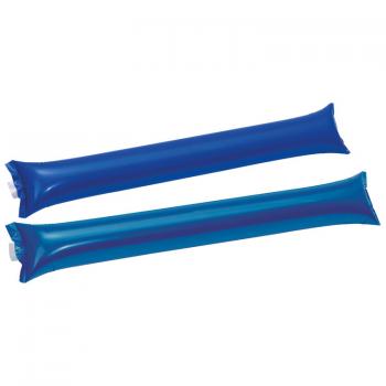 20 (10x2) Klatschstangen / aufblasbar / Farbe: blau