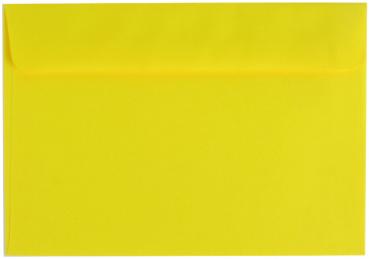 25 farbige Briefumschläge / Din C6 / Farbe: gelb