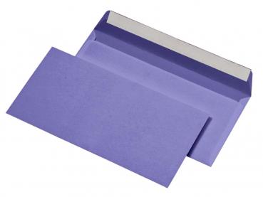 25 Mailmedia® Briefumschläge Din lang lila haftklebend