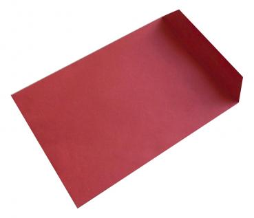25 Versandtaschen / DIN B4 / Farbe: rot