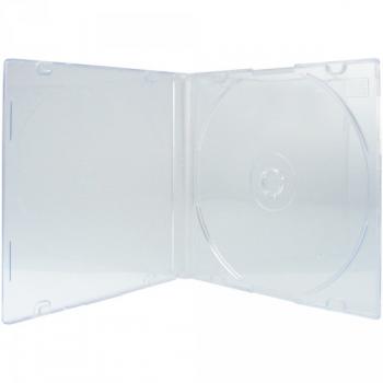 25 XLayer DVD CD Hüllen Single transparent matt slimcase