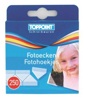 250 Fotoecken selbstklebend